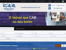 Tablet Screenshot of cabvendas.com